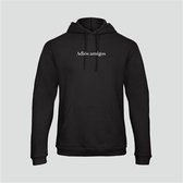 HOODIE ADIOS AMIGOS BLACK (XS)