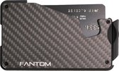 Fantom Wallet - S - 13cc slimwallet - unisex - carbon fiber (zonder kleingeld vak)