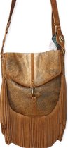 Koeienhuid tas crossbody schoudertas handmade Cloe 1