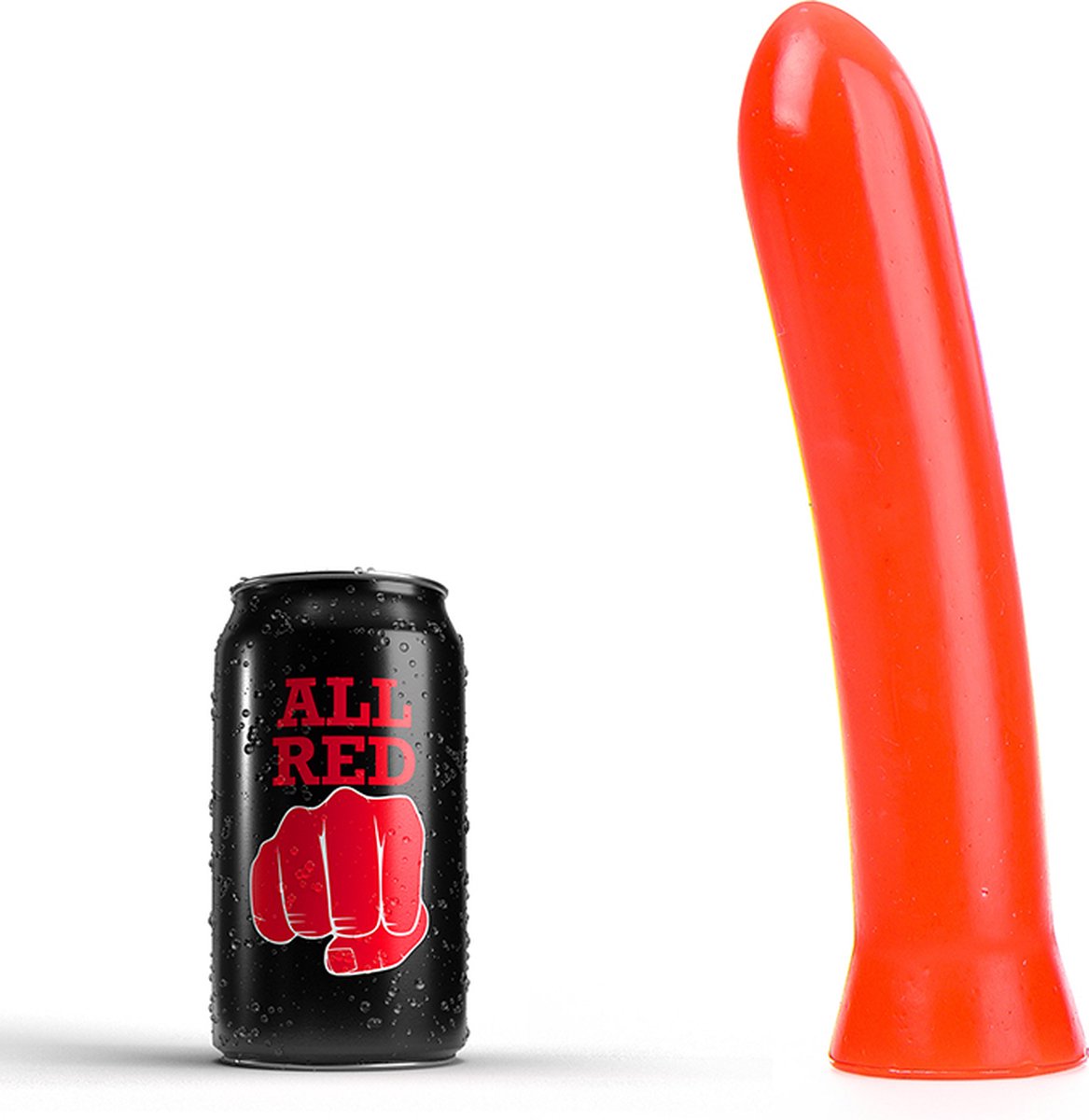 Goedkoopste All Red Dildo 22 x 5 cm - rood