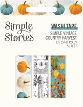 Simple Stories Simple Vintage Country Harvest Washi Tape (16329)