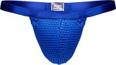 Modus Vivendi - Net Trap String Blauw - Maat XL - Heren String - Mannen ondergoed