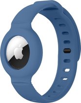 Band - Blauw - Geschikt Voor AirTag Horlogeband - Armband - Polsband