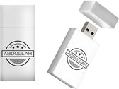 ABDULLAH naam kado verjaardagscadeau cadeau usb stick 16GB - naam cadeau, gefeliciteerd cadeau, kerstcadeau, vaderdag cadeau idee, moederdag cadeau, valentijnscadeau