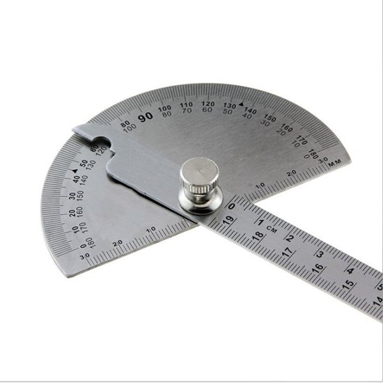 TrigJig Angle Finder AF6 MKII / Hoekvinder 15 Cm De Kleine Zwart Zilver Black Silver
