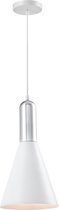 QUVIO Hanglamp modern - Lampen - Plafondlamp - Verlichting - Verlichting plafondlampen - Keukenverlichting - Lamp - E27 Fitting - Met 1 lichtpunt - Voor binnen - Metaal - Aluminium - D 19 cm 