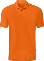 Jako Organic Polo Heren - Oranje