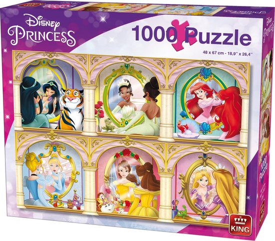 schuld afstuderen leugenaar Disney Puzzel 1000 Stukjes - Mirror Mirror - King Legpuzzel (68 x 49 cm) |  bol.com
