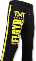 Local Fanatic Exclusive Training Pants Men - Pantalon de survêtement Floyd Mayweather - Zwart - Tailles: M