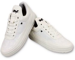 Heren Schoenen - Case Army Full White - CMS11 - Wit