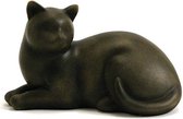Cozy Cat Sable Liggend - Katten Asbeeld Dieren Urn Voor Uw Geliefde Poes Kat 0,41 L