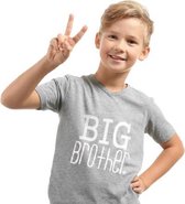 Cutiesz Big Brother T-shirt - Grote Broer Tshirt – (Leeftijd: ca. 3-4 jaar) Jongens T-shirt Maat 110