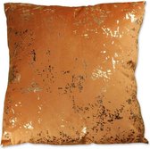 Unique Living | Kussenhoes Naomi 45x45cm leather brown