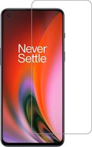 OnePlus Nord 2 5G Screenprotector - Tempered Glass Screenprotector - Case-Friendly