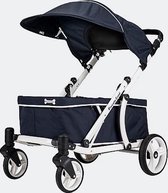 Piccolocane Stroller - Hondenbuggy - Crea Wagon - Navykleur - Navyblauw - Raincover - Agenda