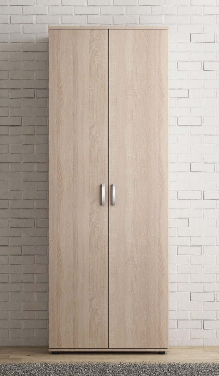 Meubella - Schoenenkast Odette - Licht eiken - 70 cm