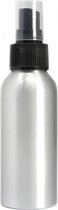 Aluminium Fles Leeg - Lege Spuitfles met Dop - Spray Flacon - Etherische Olie Mengen - Empty Room Spray Bottles - 100ml - 3 stuks