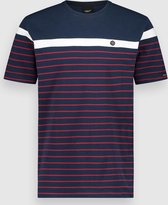 Tee Crew Stripe Pique Tw11511 Maritime Blue 564