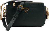 Guess Destiny Top Zip Shoulder Dames Crossbodytas - Groen