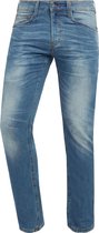 Mustang - Heren Jeans - Lengte 32 - Tapered fit - Stretch - Oregon - Lichtblauw