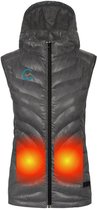 GLØDE Elektrische Verwarmde Kleding Jas Bodywarmer Vest Dames Grijs Maat XL