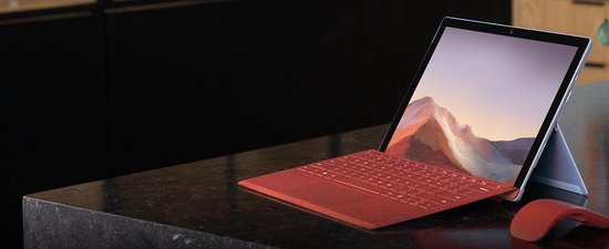 Een trouwe uitblinken Vormen Microsoft Signature Type Cover - Voor Surface Pro 5 6 7 - Azerty Frans -  Rood | bol.com