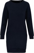 Jurk Dames XL Kariban Navy 91% Katoen, 9% Polyester