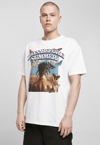 Urban Classics Heren Tshirt -XL- Days Before Summer Oversize Wit