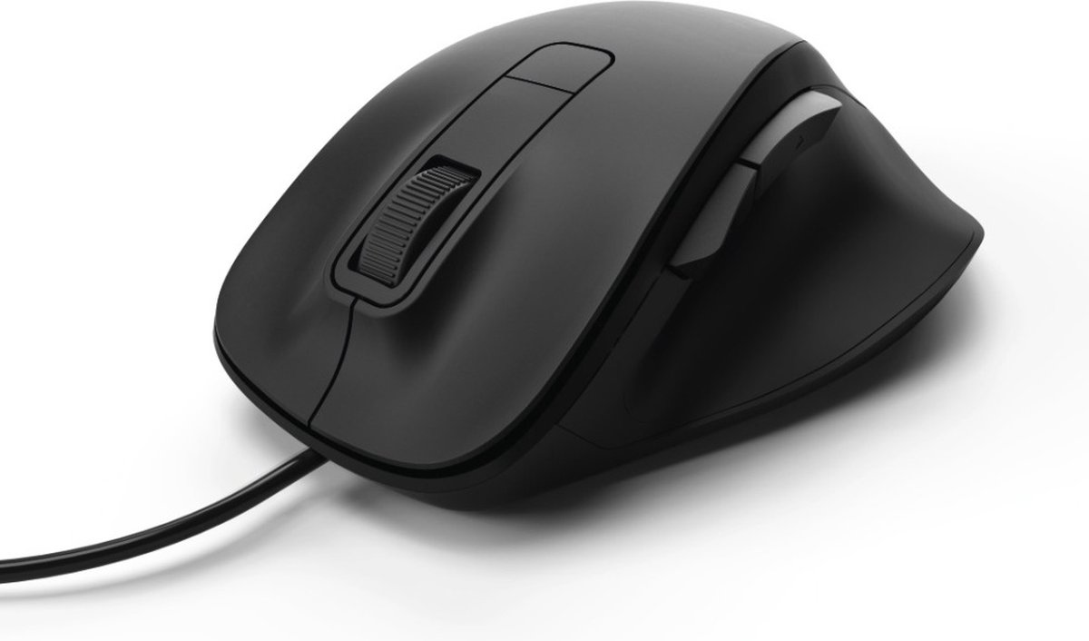 Hama Optische muis met 6 knoppen "MC-500", met kabel, zwart