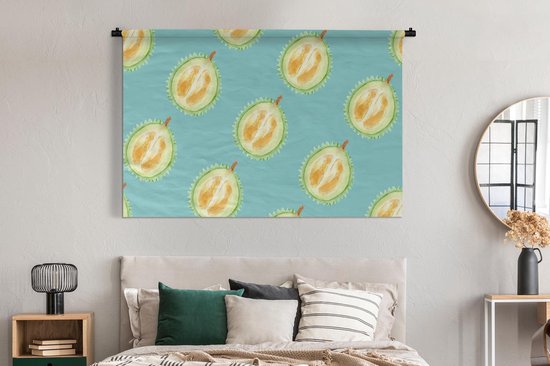 Tapisserie - Tapisserie - Fruit - Agrumes - Blauw - 180x120 cm - Tapisserie