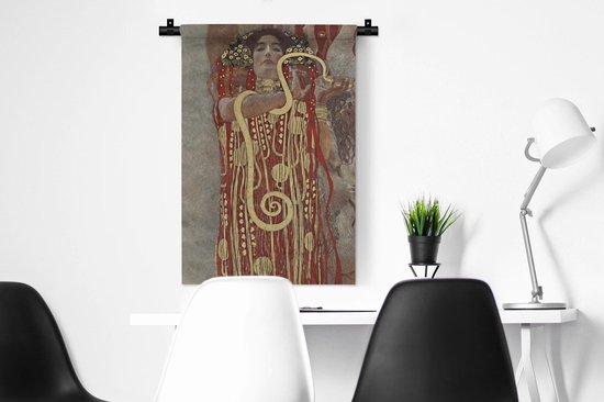 Tenture murale - Tissu mural - Hygieia - Gustav Klimt - 60x90 cm - Tapisserie