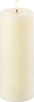 Uyuni Pillar Candle Ivory - Ledkaars - 7.8x20cm - ivoor