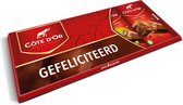 "Gefeliciteerd!" Mega Côte d'Or - 1KG Chocolade - Chocoladereep Cadeau