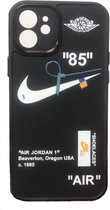 iPhone 12/12 Pro Case Air Jordan 1 Black - iPhone 12/12 Pro hoesje - iPhone 12/12 Pro case