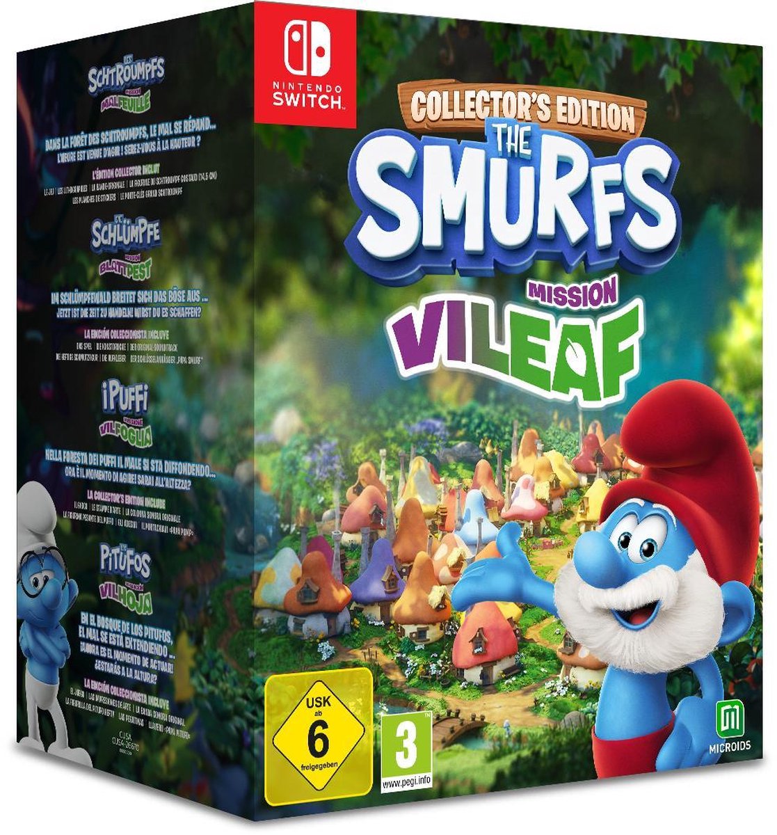 De Smurfen: Mission Vileaf - Collector's Edition - Switch