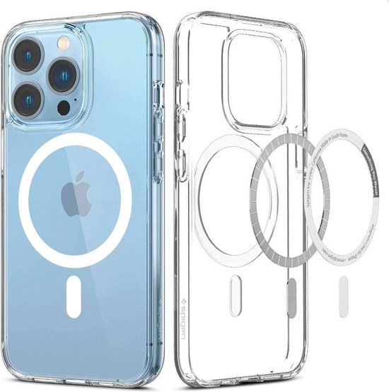 Spigen Ultra Hybrid Magsafe Tpu Met Air Cushion Hoesje Voor Iphone 13 Pro Max Bol Com