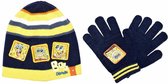Spongebob - Winterse set - Muts en handschoen - 3 t/m 6  Jaar -  2 Paar