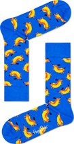 Happy Socks Hot Dog Dog, Blauw - Maat 41-46