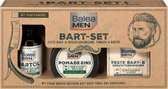 Balea MEN Geschenkset  Baard set Baardolie 50ml + Pomade 2in1 100ml + Solid beard & face cleanser 65g