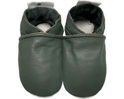 BabySteps leren slofjes voor baby's - groen