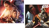 Star Wars The Force Awakens (2 Zijden) Sierkussens - Kussen - 40 x 40 inclusief vulling - Kussen van Polyester - KledingDroom®