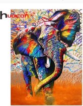 Diamond painting olifant 40 x 50 cm