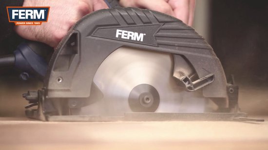 FERM Perceuse à Percussion 850W Professionnelle - Mandrin Métal 13mm Sans Clé - Câble 3m + Poignée Latérale + Butée Profondeur
