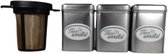 thee set 6 verschillende losse thee soorten- kerstcadeau -verjaardagscadeau -losse thee-  English tea - thee  set- thee geschenkset- cadeau pakket