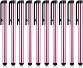 AFECTO® set van 10 stuks stylus pen |  roze | voor Tablet, Smartphone en pc