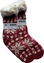 Sukats® Huissokken - Homesocks - Maat 41-46 - Anti-Slip - Fluffy - Heren Huissokken - Variant 15
