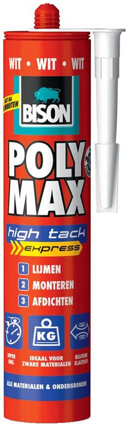 Bison Polymax High Tack Universeelkit - 430 g