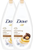 Dove Nourishing Care & Oil Douchecrème - 2 x 500 ml - Voordeelverpakking