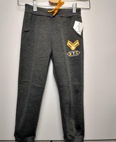 Jongens joggingbroek NYS grijs met geel aansnoerkoord 158/164