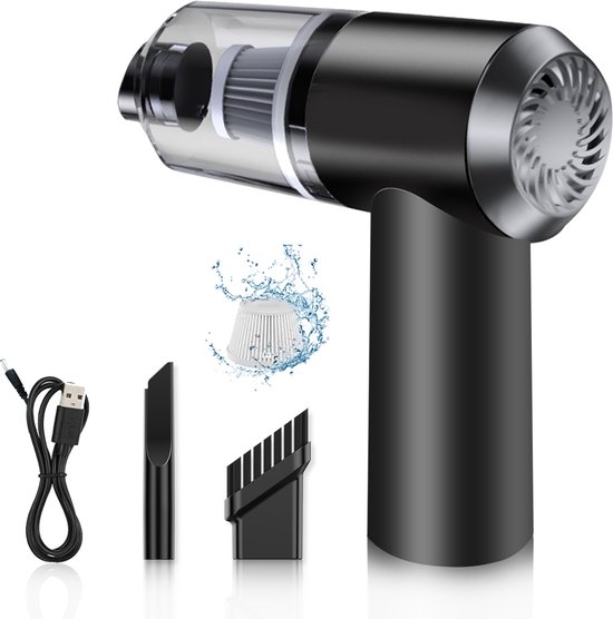 Kedifoai Draadloze Handstofzuiger, 20.000 Pa, 4 In 1 Draagbare Autostofzuiger Bladzuiger En Blazer Met Borstelloze Motor Usb C Mini Krachtige Stofzuiger Voor Auto Huis Kantoor Huishaar 1011711204